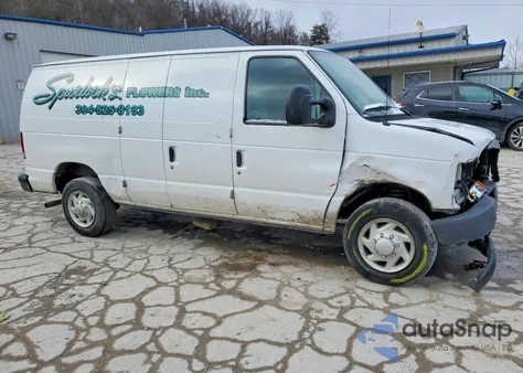 2008 Ford Econoline E150 Van z USA, uszkodzony, nr VIN 1FTNE14W88DB13761